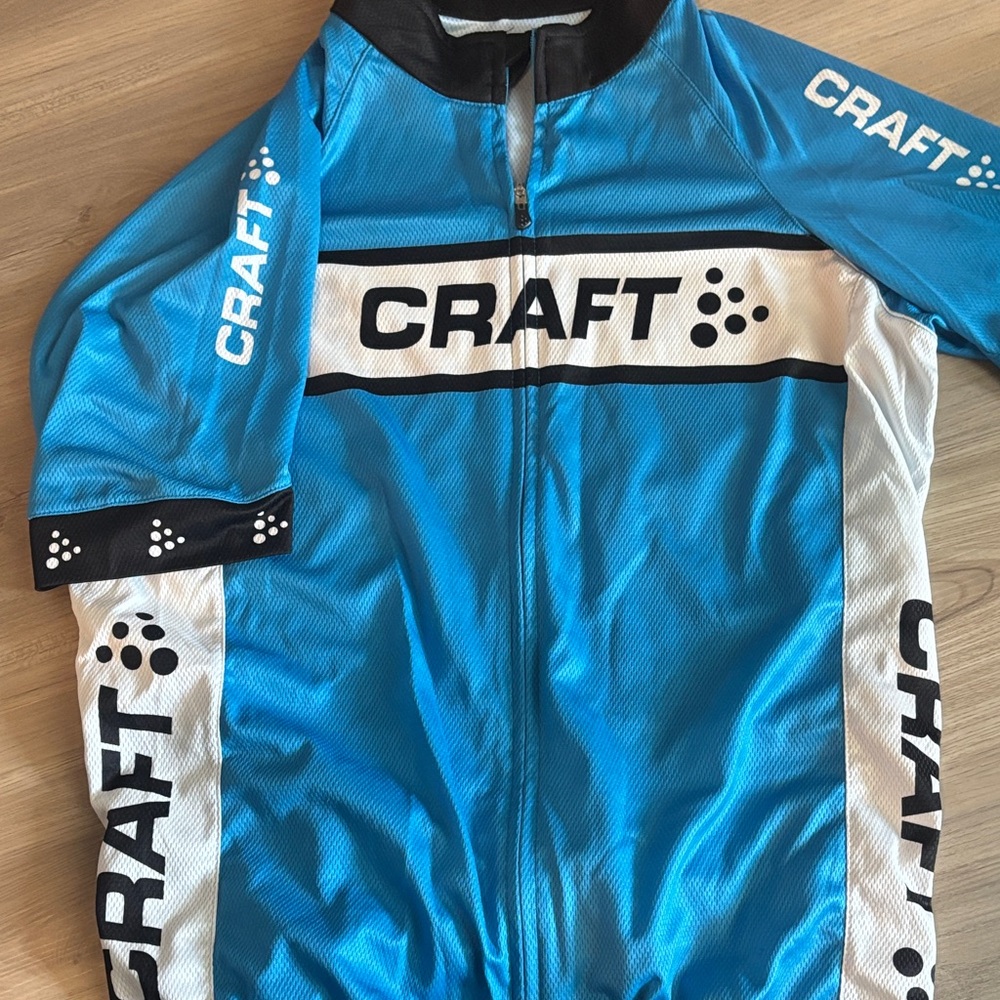 Craft Blue and White Men's Jersey